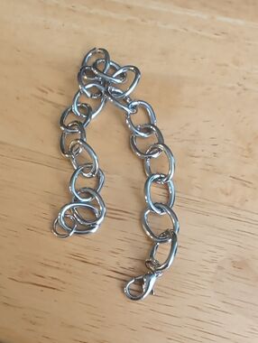 Chunky Silver Link Bracelet